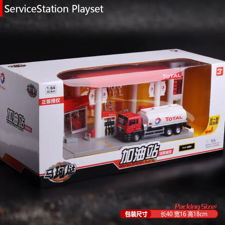 shell gas station toy