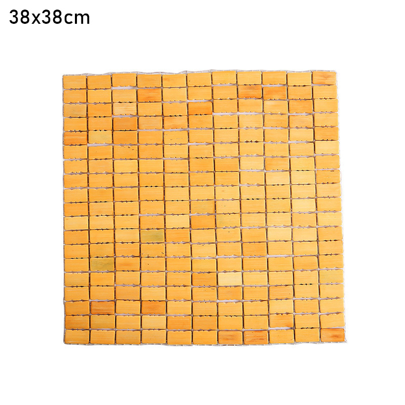 XINLANYASHE bamboo seat cushion bamboo mat mat mat dining chair mat office chair cushion computer chair cushion