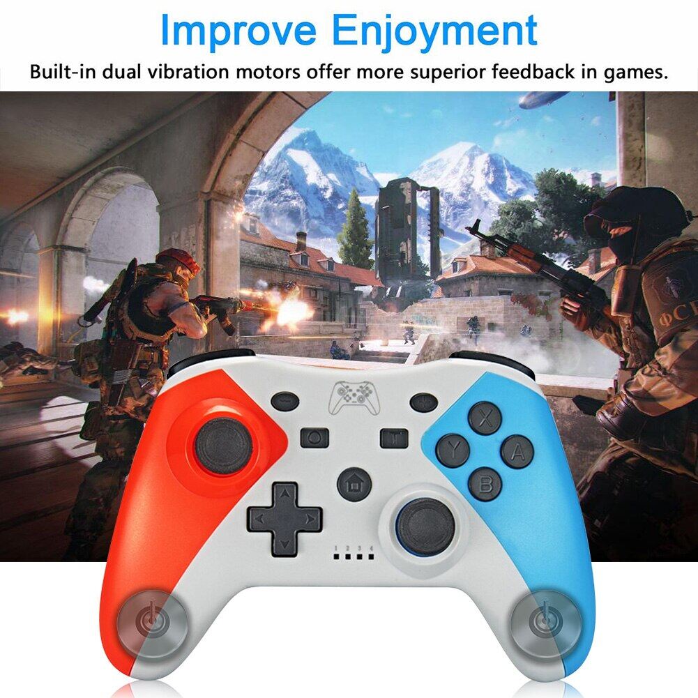 Narsta Bluetooth-compatible Turbo Gamepad for Nintendo NS-Switch NS Switch Oled Console Wireless USB Joystick Switch Pro Controller