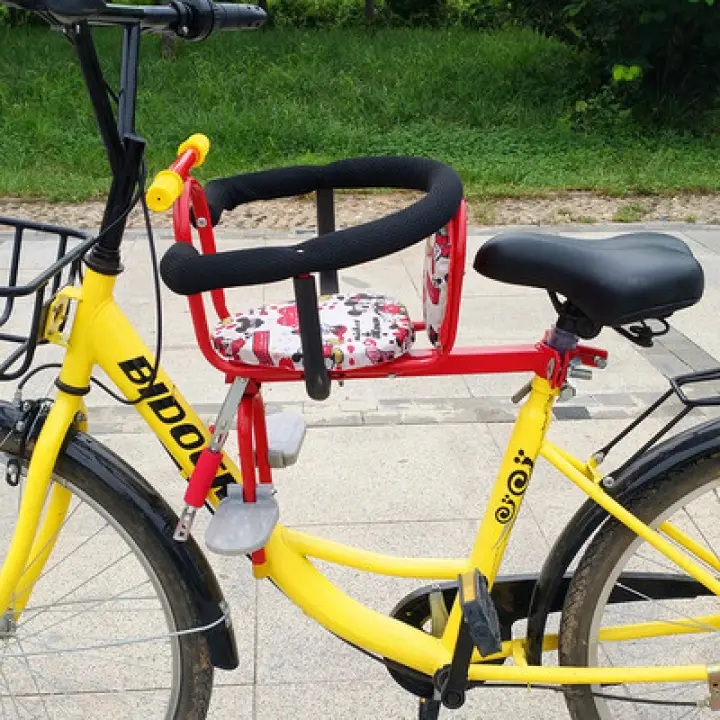 bike and baby seat