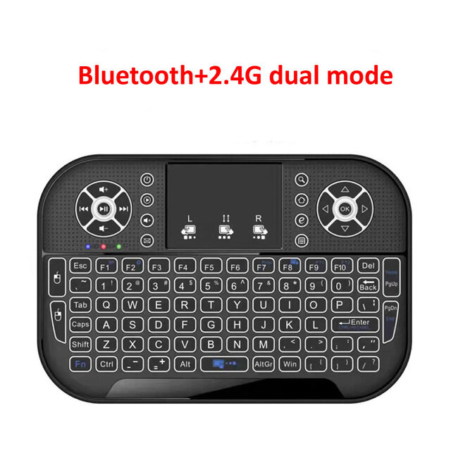 Backlight Bluetooth Keyboard D8 Pro Super English Russian 24g Wireless