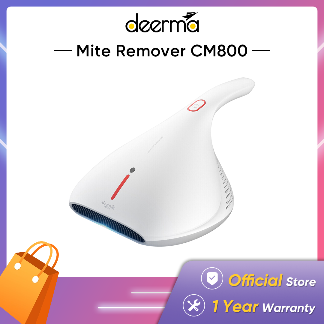 Official Store Deerma CM800 Dust Mites Vacuum Cleaner Bed Vacuum Dust Mite Remover Handheld