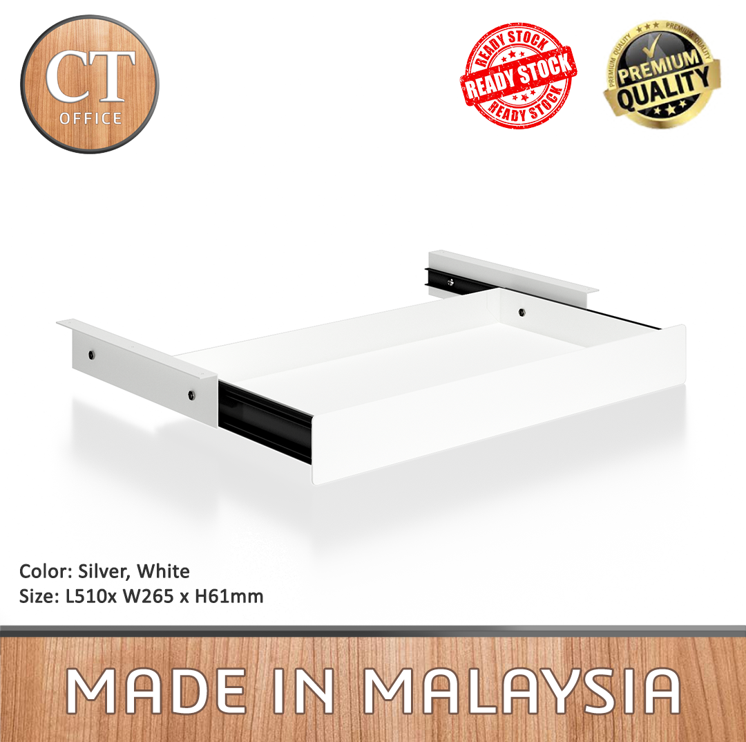 Personal Metal Drawer / Under Desk Drawer / Under Desk Storage