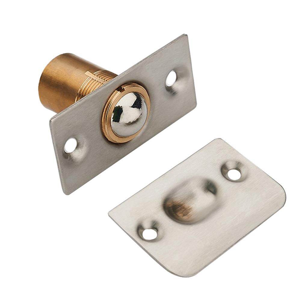 Dovewill STRONG ADJUSTABLE HEAVY DUTY DOOR LATCH Roller Bolt Catch Spring Loaded Ball