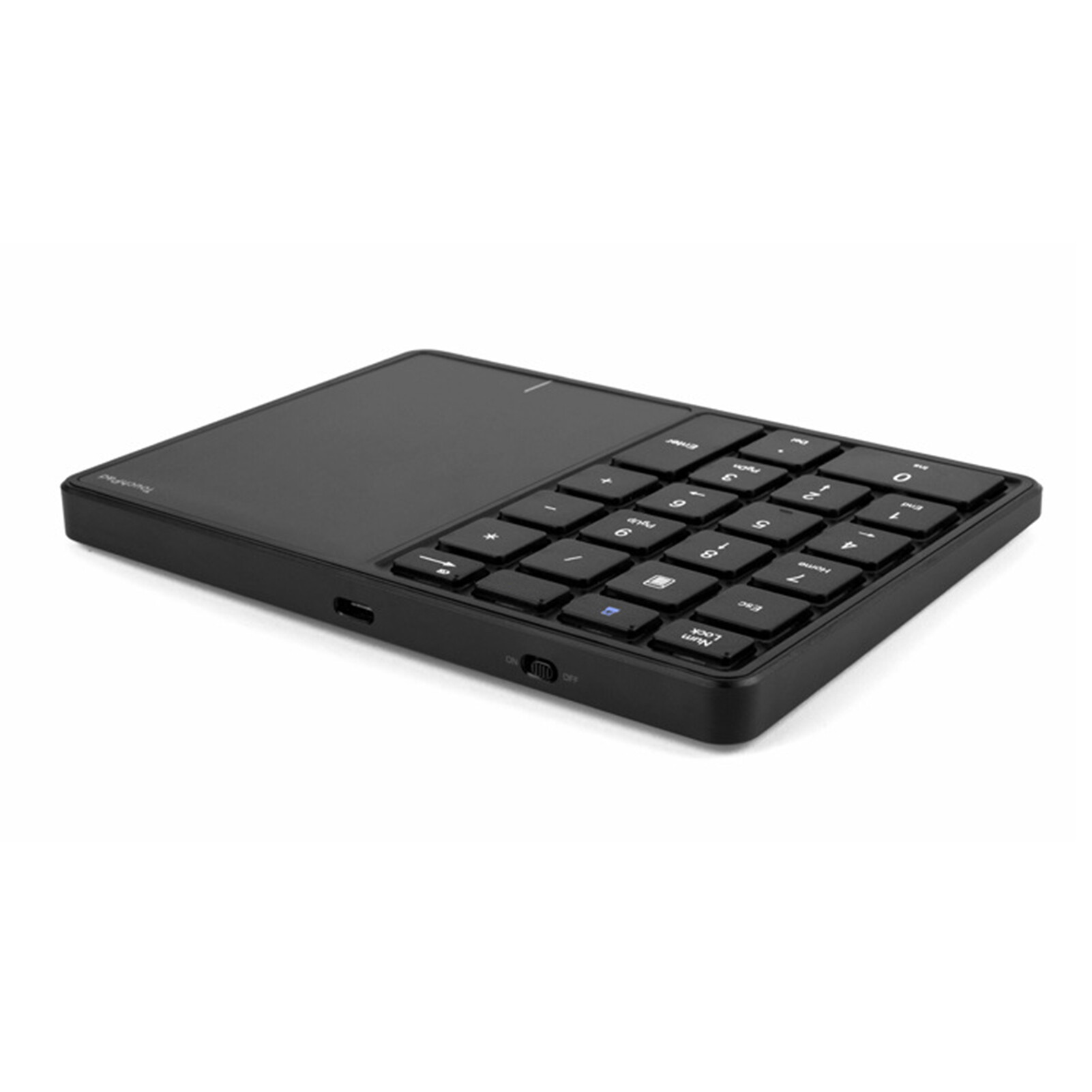 Numeric Keyboard 2.4GHz Wireless Bluetooth-compatible Dual Modes Touchpad Type-C Charging Keyboard Computer Accessories Mini Keyboard Dual