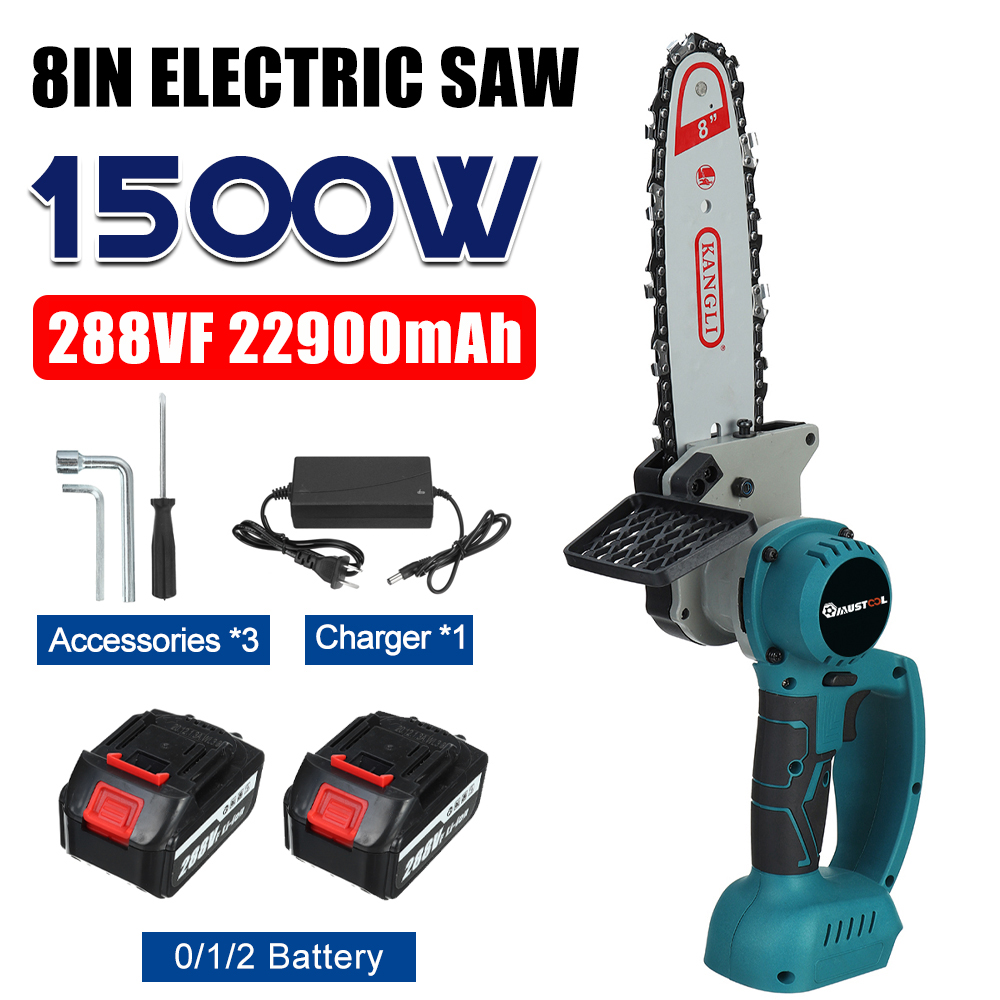 288VF 8 Inch 1500W Electric Cordless 