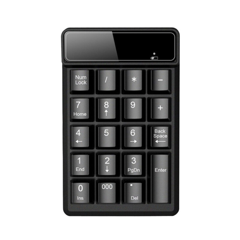 19 Keys USB Wired Keyboard Mechanical Hand Small Digital Keypad Numpad Ultra-slim Wired Keyboard Singapore