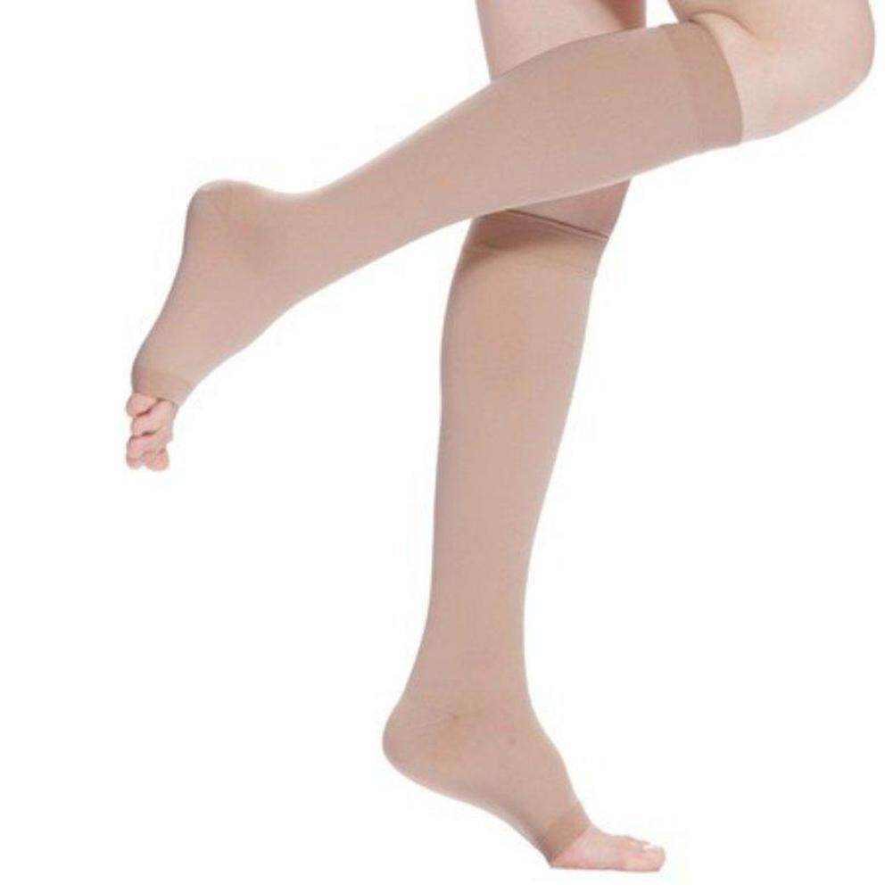 yiyanai® 1 Pair Elastic Open Toe Anti-fatigue Sports Varicose Veins Compression Stockings