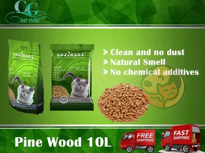 CozieCat Pine Wood Cat Litter 10L