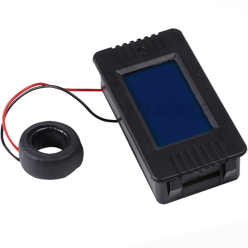 Kỹ Thuật Số Điện Áp Hiện Tại Meter, Bảng Điều Khiển LCD Ampe Kế Công Suất Kwh, AC80-260V Ampe Kế Vôn Kế 100A Có Cuộn Dây CT TX022