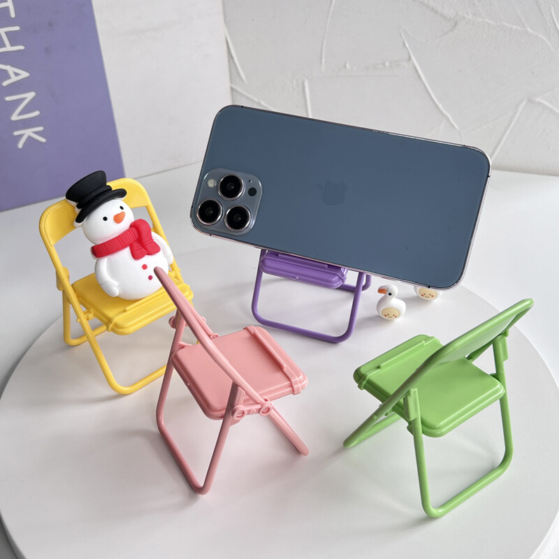 Mini Multi-color Chair Bracket Portable Folding Bracket Mobile Phone Case Accessories