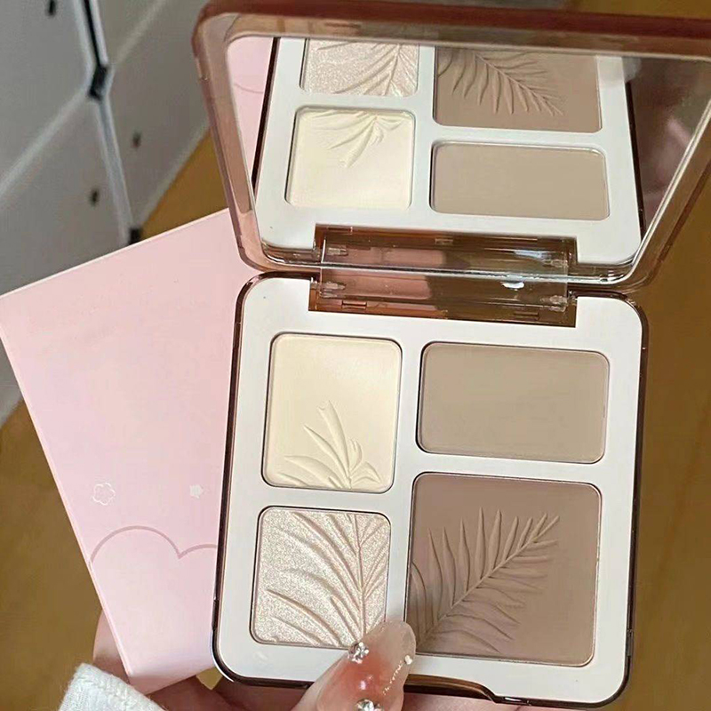 BEAUTYBIGBANG 3D Matte Blush Palette Contour Highlighter
