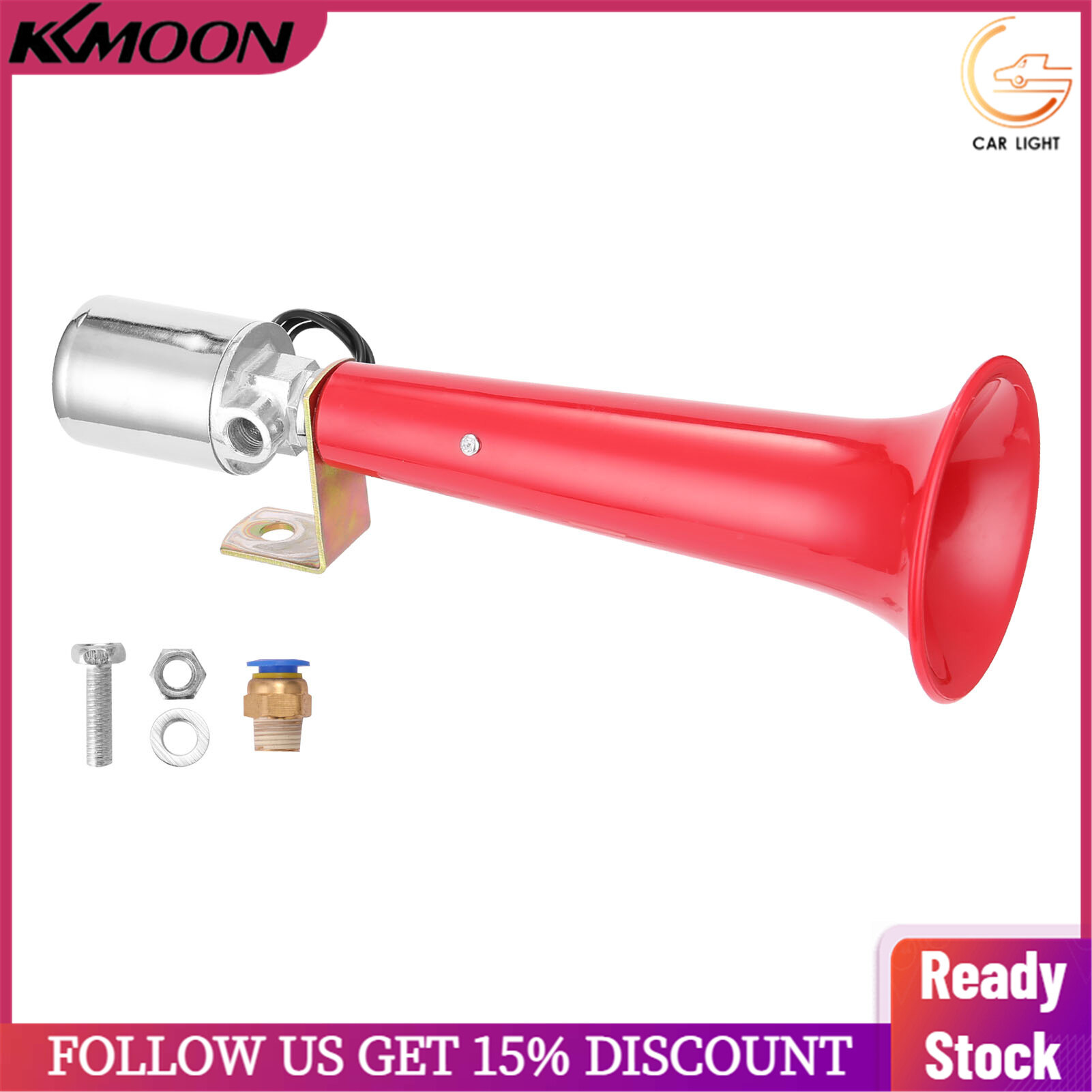 Automobile Air Horn Car Horn 12.0V 24V Universal Loud Sound Waterproof Horn Refitting Horn Air Horn 180DB Whisting Horn