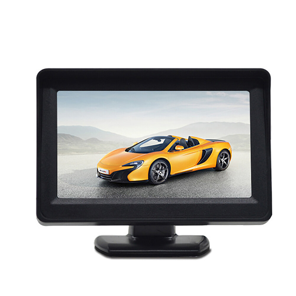 Letuzi Màn Hình Ô Tô LCD TFT 4.3 Inch Màn Hình Đỗ Xe Lùi Xe Ô Tô Với