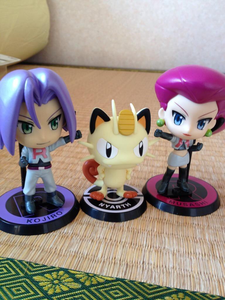 Team Rocket Set ของแท้ JP Ichiban Kuji Banpresto [โมเดลโปเกมอน] (3