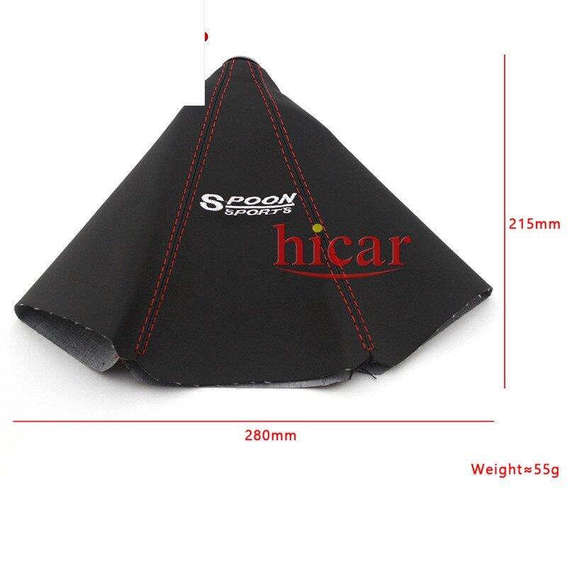 (Xps) Universal รถเกียร์ Shift Knob Boot สำหรับ Ralliart Mugen Nismo