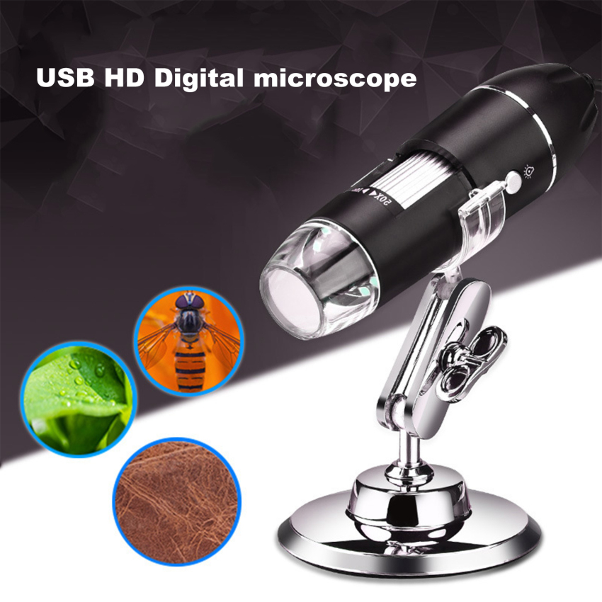 1600X Digital Microscope Camera 3in1 Type C USB Portable Electronic Microscope For Soldering LED Magnifier For Cell Phone Repair