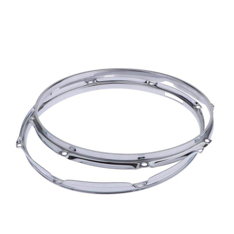 Gazechimp Cặp Die-Cast 8-Lug Snare Drum Hoop-Mặt Đập-Hợp Kim Kẽm-13 Inch 1.5Mm