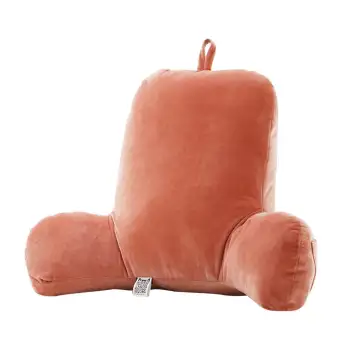 Serenable Hollow Cotton Reading Pillow Soft Velour Back Neck Relax