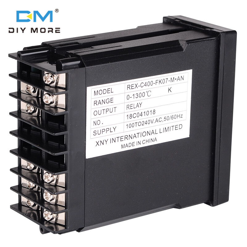 [100% original] diymore PID Digital Temperature Controller REX-C400 Universal Input Relay Output Vertical type for Automatic Packing Machine