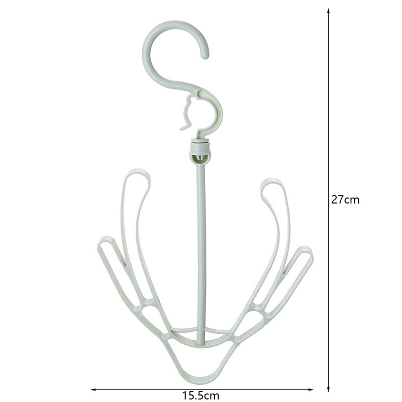 ABL Shoes Drying Rack Shoes Drying Hanger Double Hook Multi-Purpose Hanger 360 Degrees Rotatable