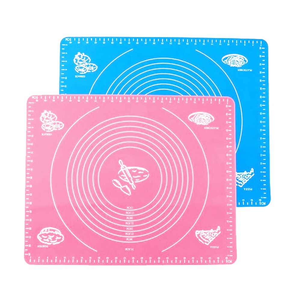 Terylin Non-stick Silicone Dough Rolling Mat Pastry Cake Baking Kitchen Cooking Tool
