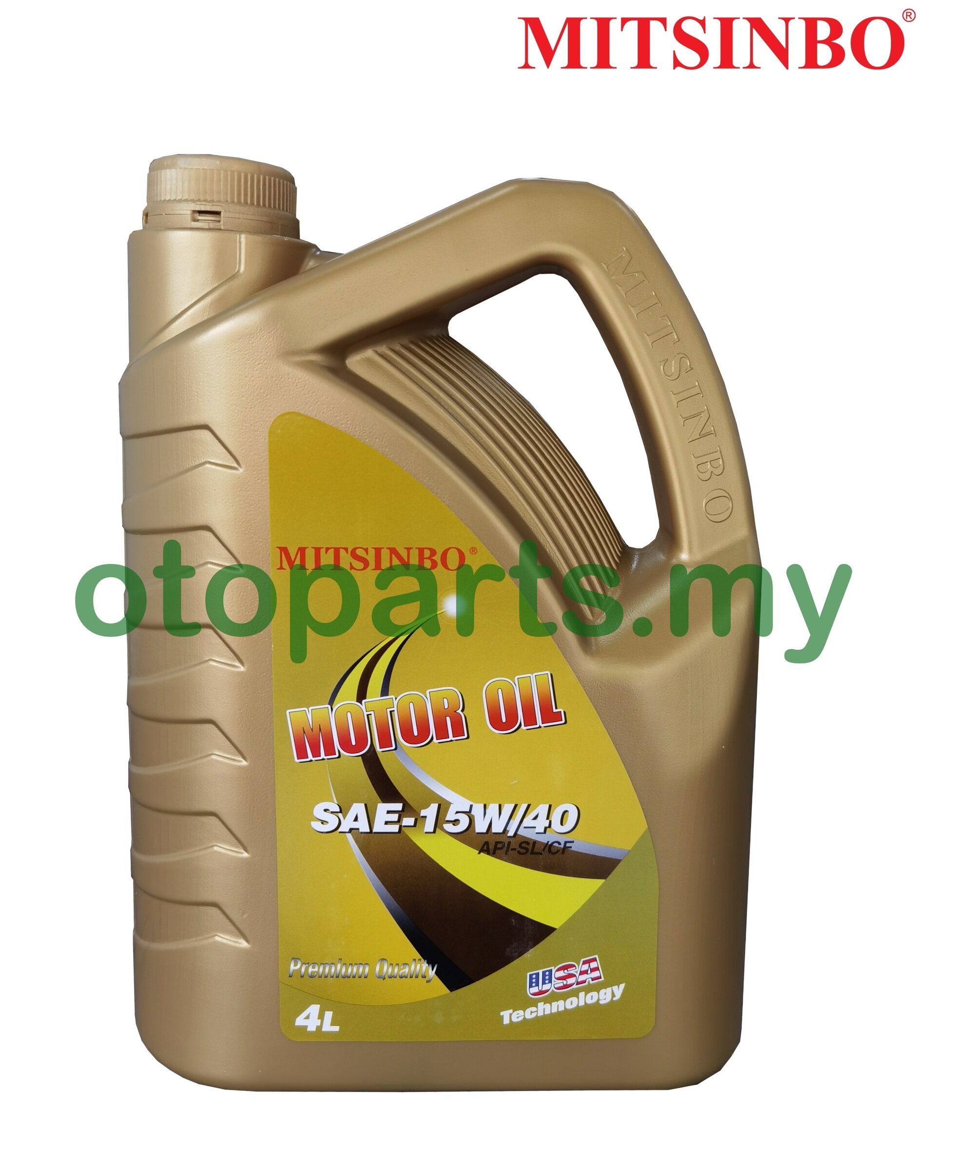 MITSINBO Mineral SAE15W40 API Engine Oil 4L Lazada