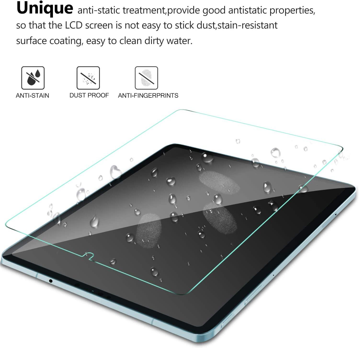 Bảo Vệ Màn Hình Cho Samsung Galaxy Tab S6 Lite, Bảo Vệ Màn Hình Kính Cường Lực Độ Cứng 9H/Không Bong Bóng/Phản Hồi Cao Cho Samsung Galaxy Tab S6 Lite 10.4 2024/2022/2020 SM-P613/P610/P615/P619 /P620/P625/P627