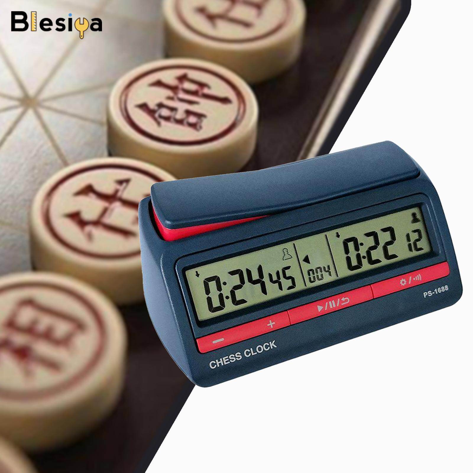 Blesiya Chess Clock Portable Chess Clock Digital Chess Timer Competition Clock