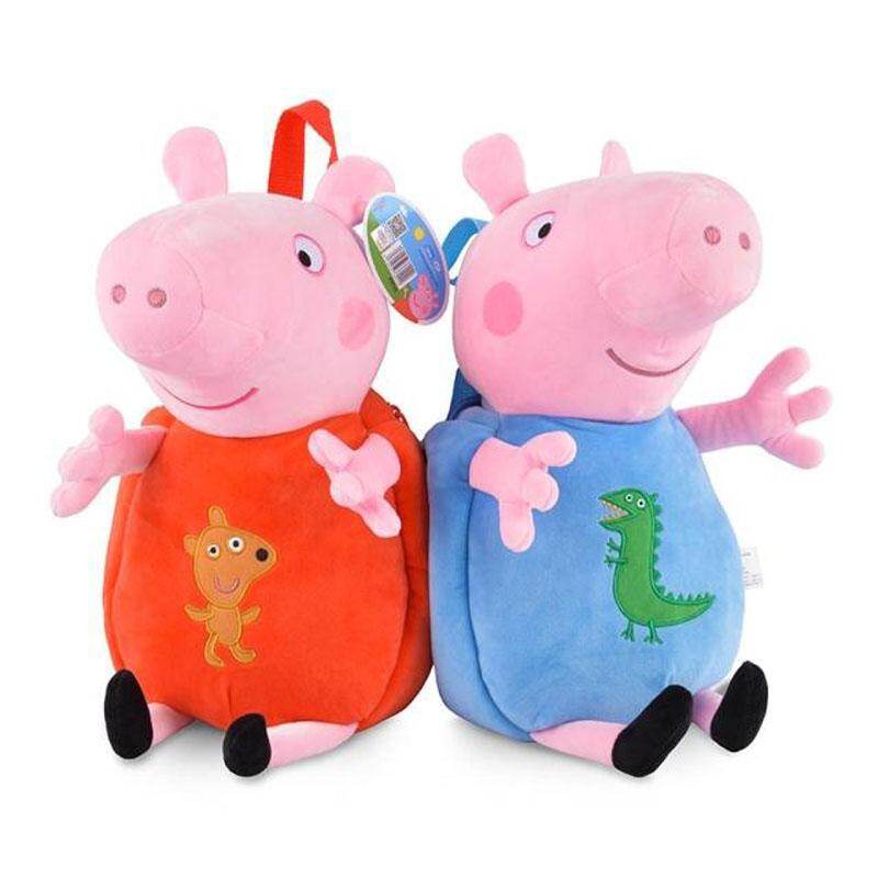 peppa pig plush backpack