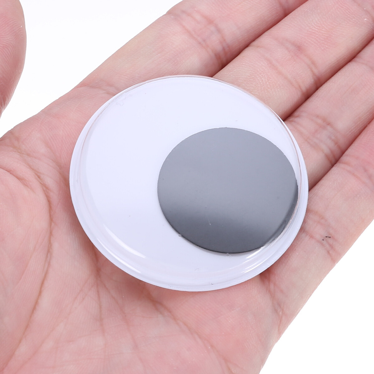 BOKALI 10pcs New 50mm Big Black Wiggle Giant Googly Eyes For DIY Scrapbooking Crafts