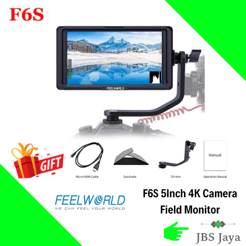 Feelworld F6S 5Inch 4K HDMI Full HD 