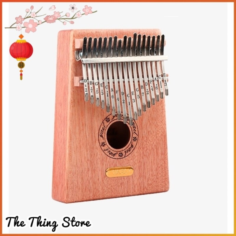 YAEL 17 Key Finger Kalimba Mbira Sanza Thumb Piano With 6 FREE GIFTS - 7232 Malaysia