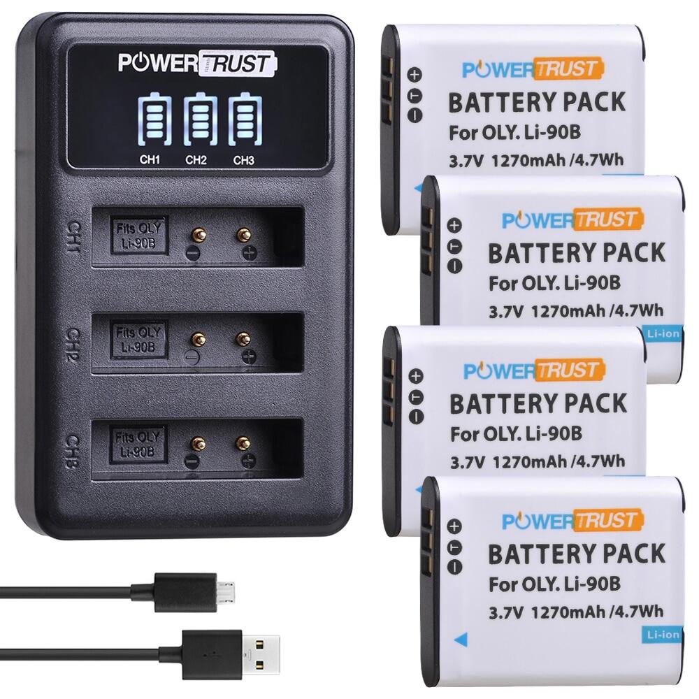 thumbnail interactive-video image 1 of Tectra 2-Pack LI-90B/LI-92B Battery & Dual Charger For Olympus Tough Cameras 1 of 13