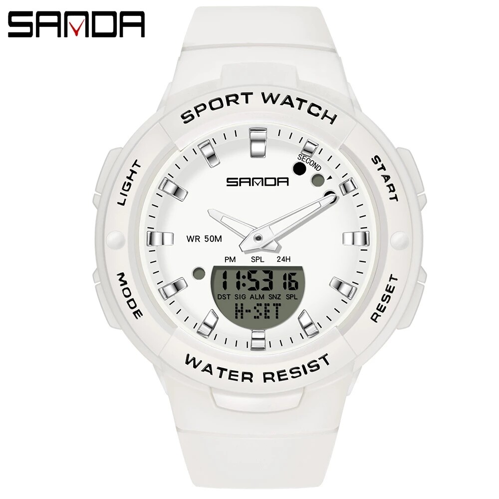 Womens white sports on sale watch