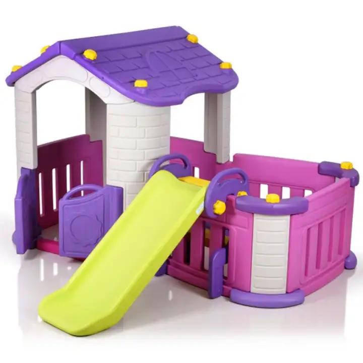 girls playhouse with slide