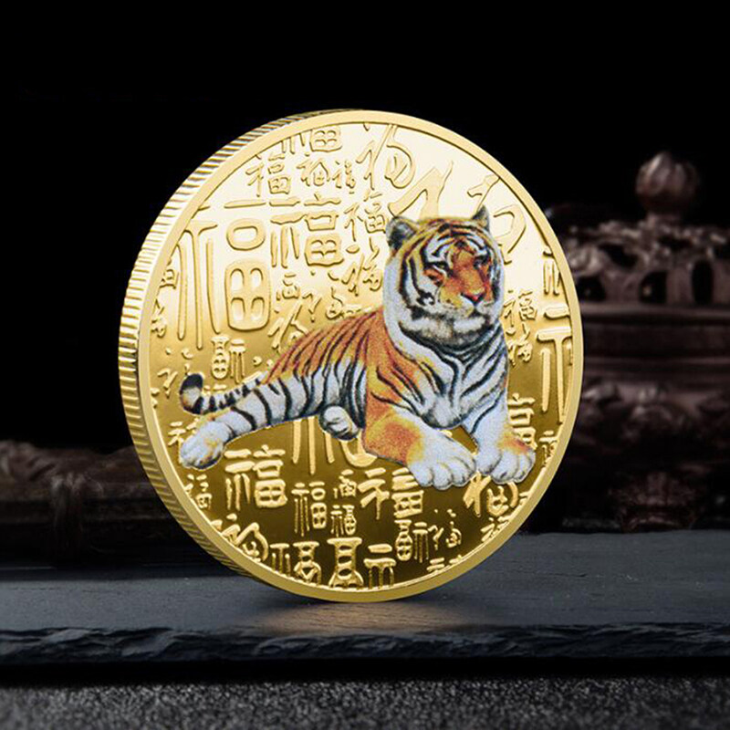 [Hot Sale] China 2022 Tiger Year Original Commemorative Coin, China ...