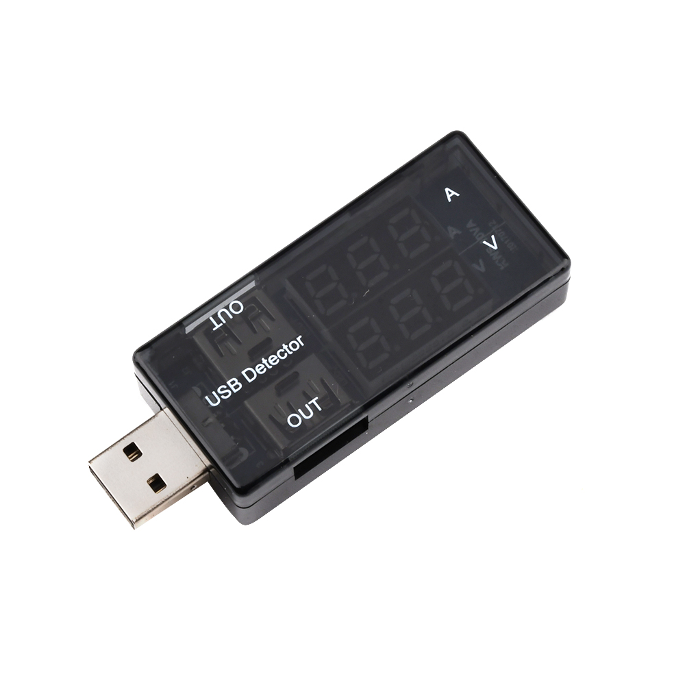 VOKTTA  Bộ Kiểm Tra Phát Hiện Sạc Điện Áp Dòng USB Kép Chính Hãng Pin Đồng Hồ Ampe Kế Bộ Sạc Cho Nhà Máy Máy Máy Kiểm Tra USB Bộ Sạc Doctor Vôn Kế Ampe Kế Đồng Hồ Đo Điện Áp Dòng Sạc Điện Di Động