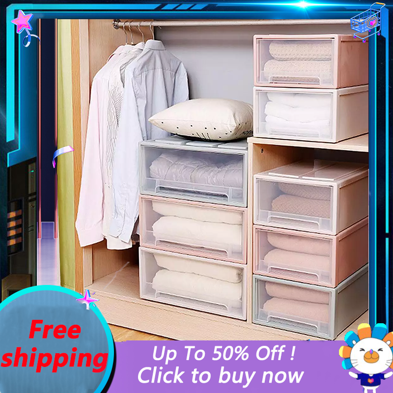 mandari Drawer Storage Box Clothes Quilt Kitchenware Transparent Storage Container