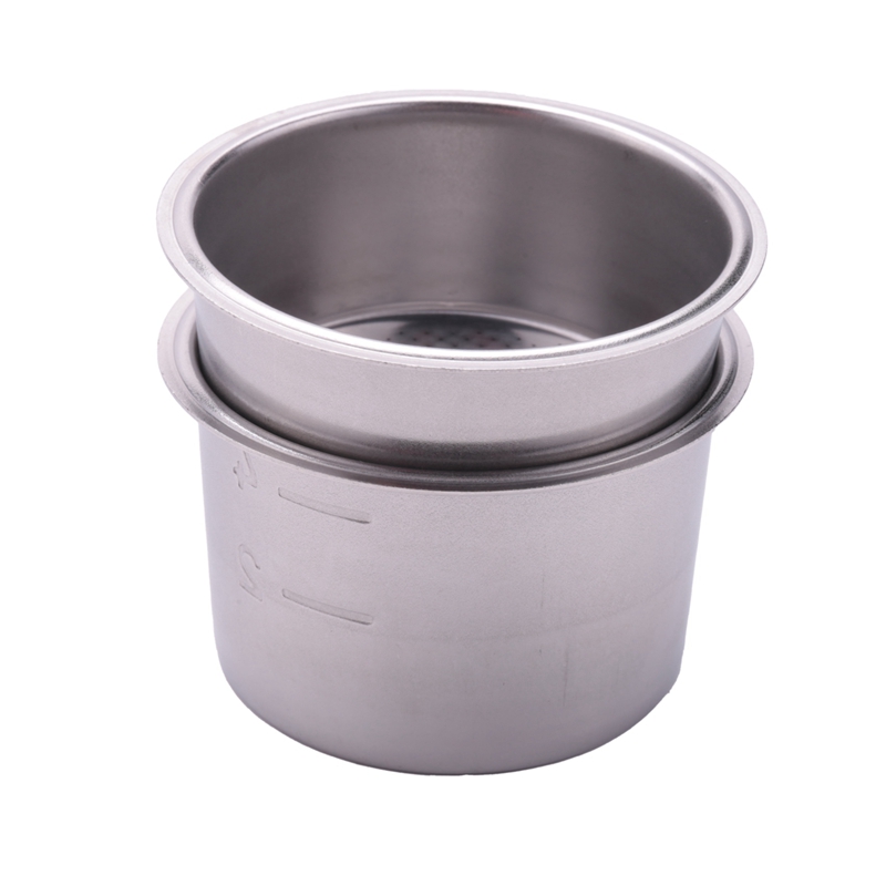 51mm 2/4 Cups Filter Replacement Filter Basket for Coffee Bottomless Portafilter for Delonghi Espresso Machine Parts