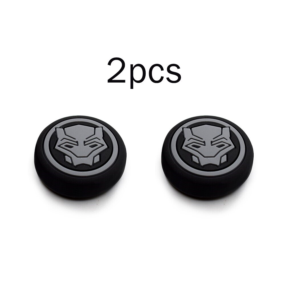 PS5 2PCS Thumb Grip Caps Playstation4 NS Switch Pro Controller Joystick Cap Silicone Rubber Individual Thumb Grip Caps M4