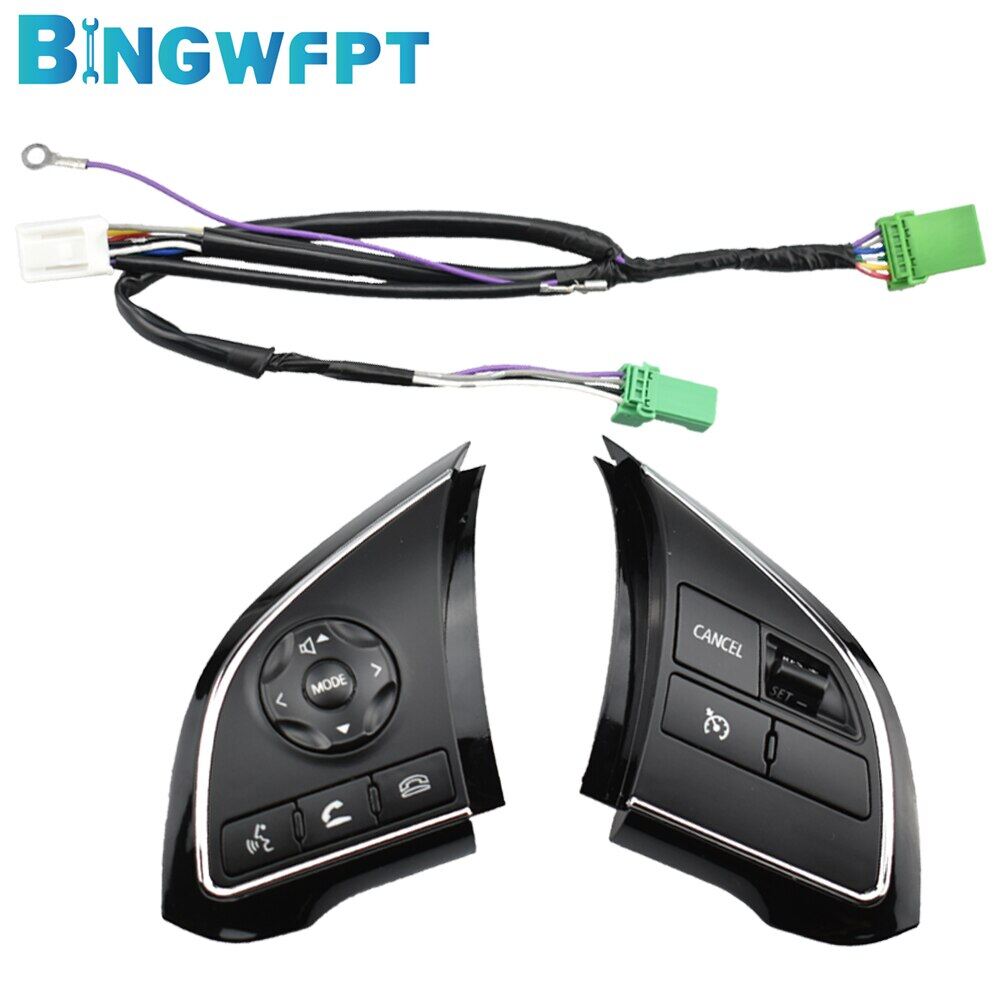 Steering Wheel Control Button Audio Volume Cruise Switch For Mirage 2016 For Mitsubishi Outlander 2016-2020