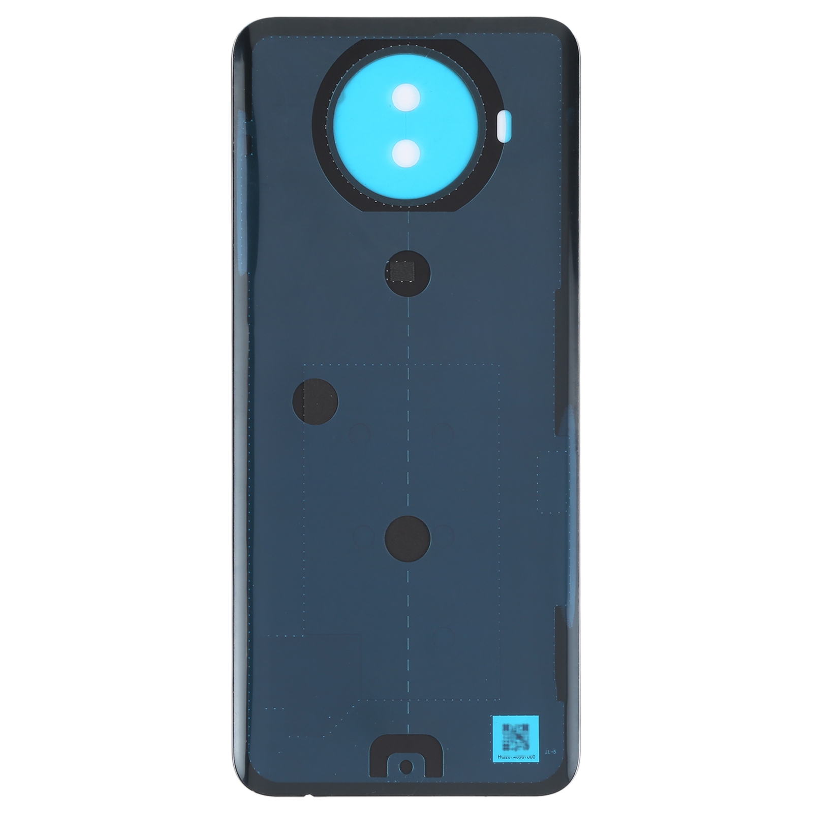 (Hua jia kang)Back Cover for Nokia 8.3 5G TA-1243 TA-1251(Black)