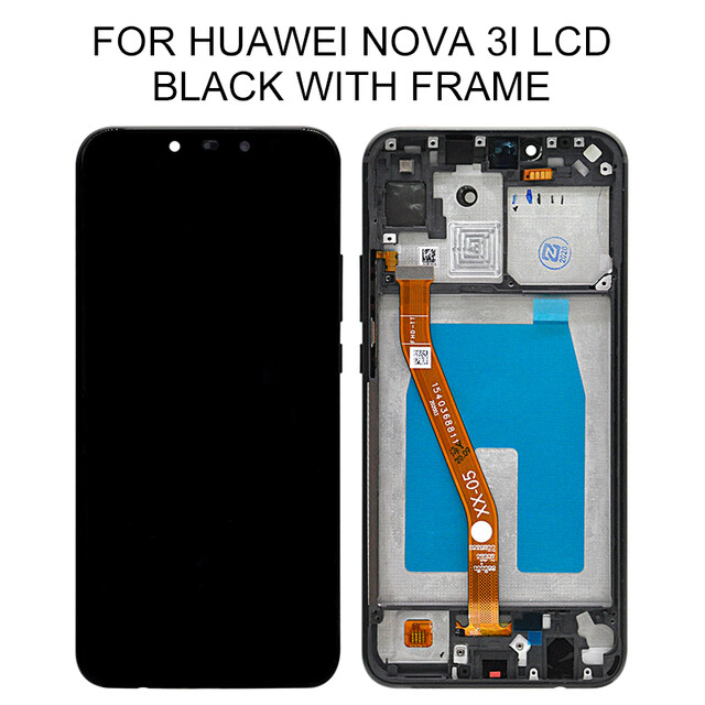 Bộ Lắp Ráp Màn Hình Cảm Ứng Màn Hình LCD 6.3 Inch Cho Huawei Nova 3i Đã Thử Nghiệm 100% Cho P Smart Plus Phụ Tùng Thay Thế Không Có Điểm Ảnh Chết Chất Lượng Cao