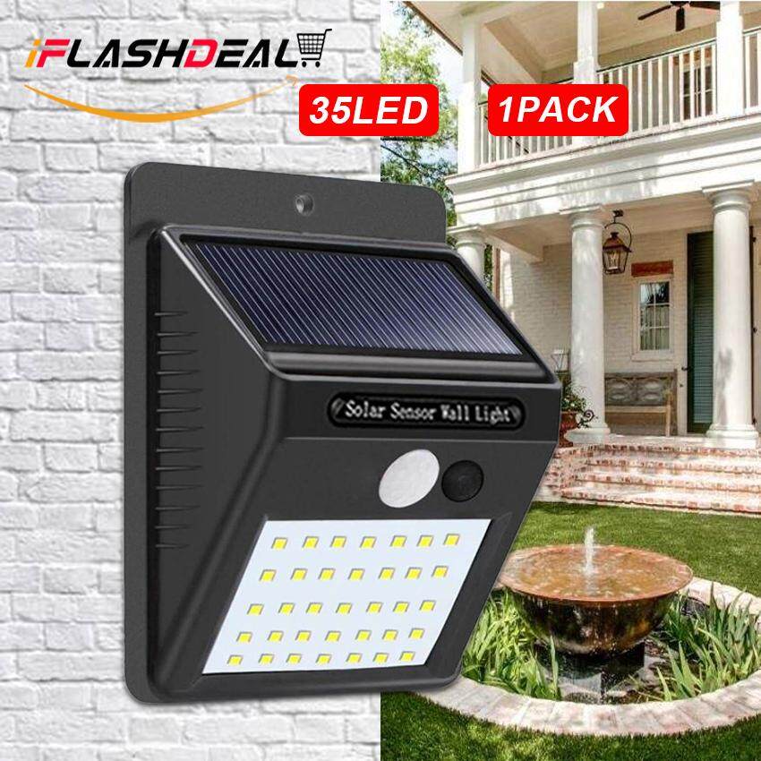 Outdoor Lighting For Lights S Brands Review Iflashdeal 35 Led Solar Powered Wall Light Outdoor Lighting Waterproof Lamp Motion Sensor Wireless Security