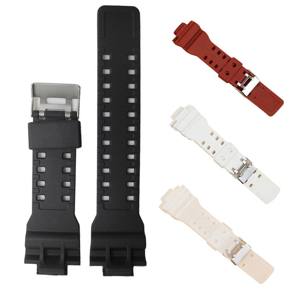 Để Sử Dụng 16Mm Dây Đeo Đồng Hồ Thay Thế Bằng Cao Su Silicon Với Ga-110Gd120Ga-100Ga-100C Casio Dây Đeo Đồng Hồ Có Thể Điều Chỉnh Dây Đeo Cổ Tay Cho GA-110GD120GA-100GA-100C Casio