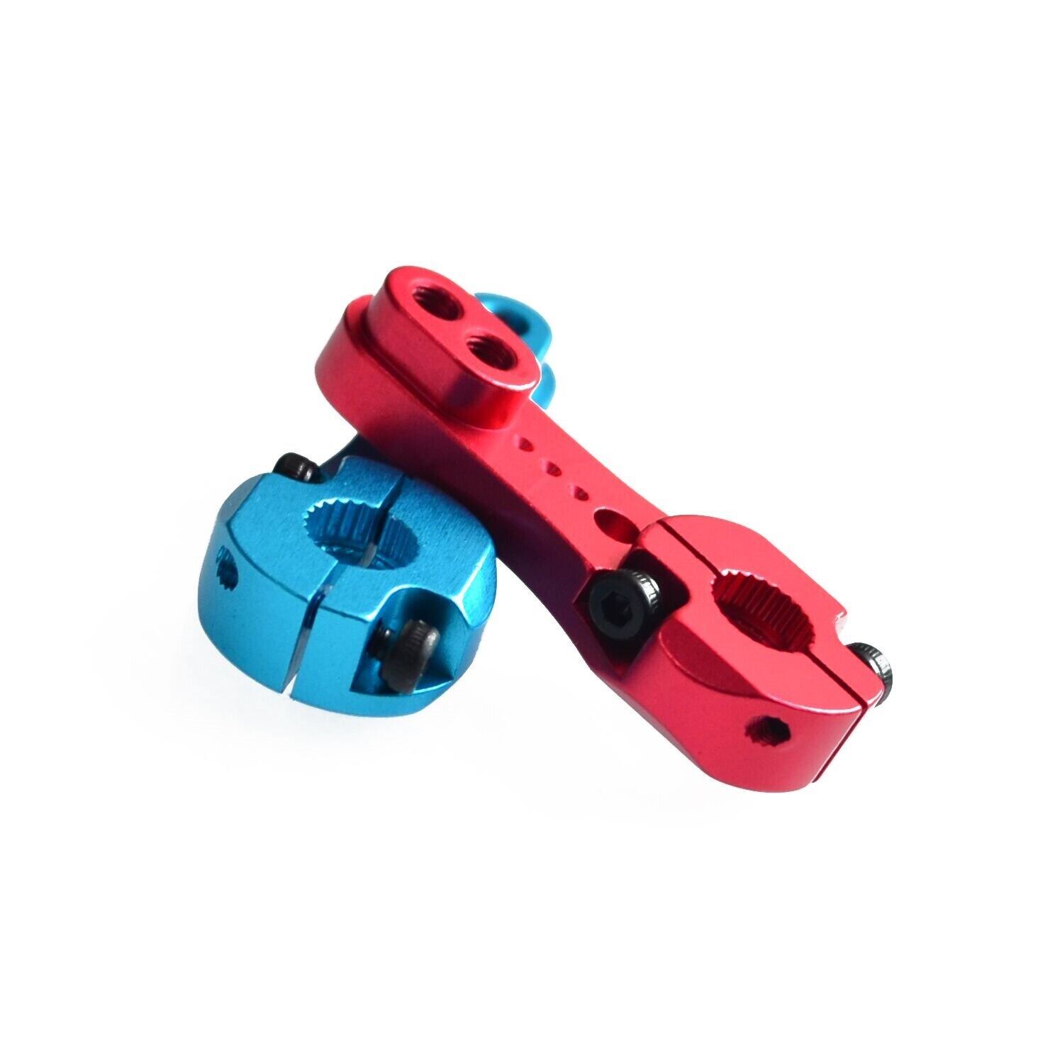 Aluminum 25t servo arm horn for futuba hd servo mg995 mg996r mg946 red randomly send