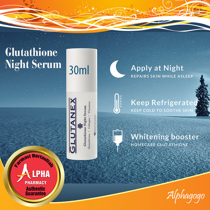 can i use retinol with glutathione Glutanex Night Serum main image 0