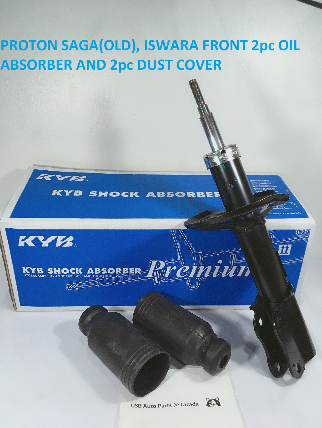 Saga Old Iswara Front Oil Absorber Set Brand Kyb Kayaba Lazada
