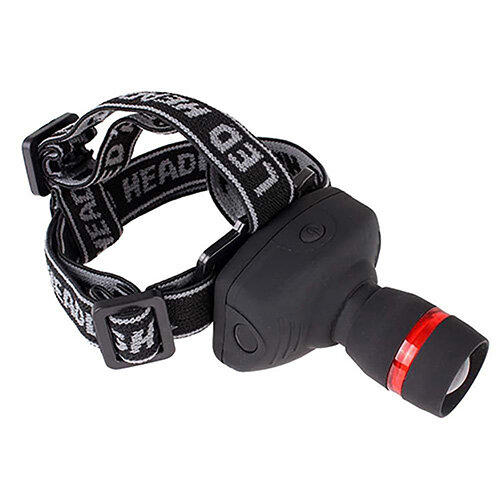 Outdoor 3W LED Headlamp Flashlight Zoomable Headlight Head Torch Lamp Light